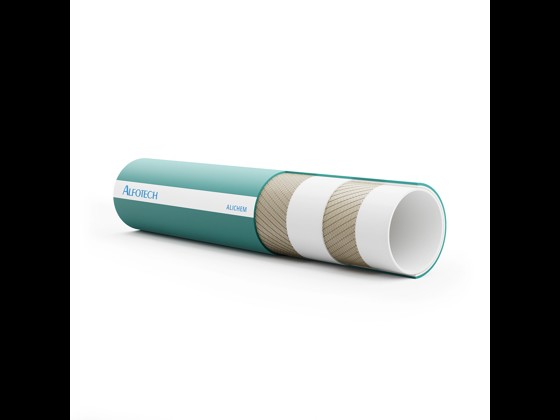 Durable chemical hoses designed for safe transport of aggressive chemicals and other harsh media. Also available for CIP cleaning. Order here!