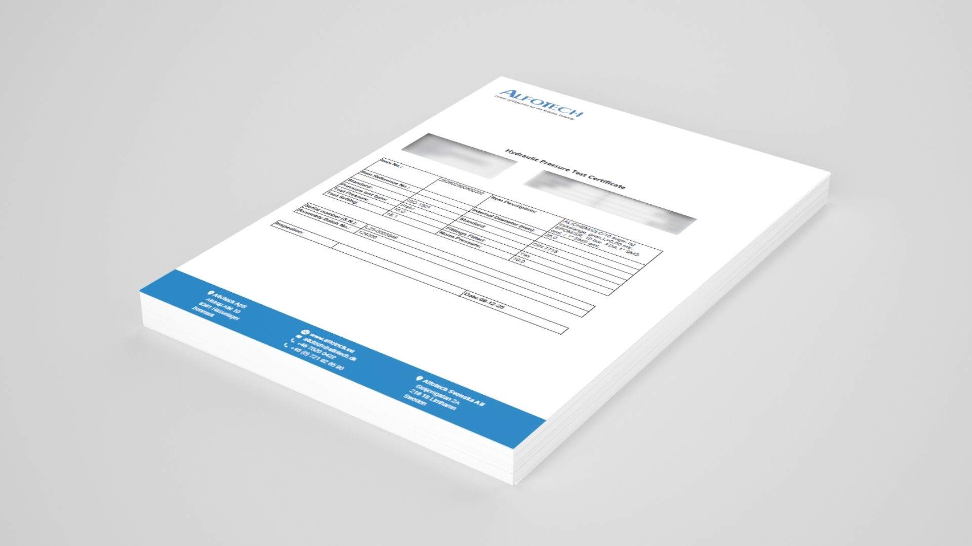 Why you should choose the pressure test certificate