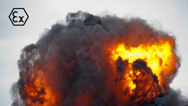 Explosion and ATEX logo