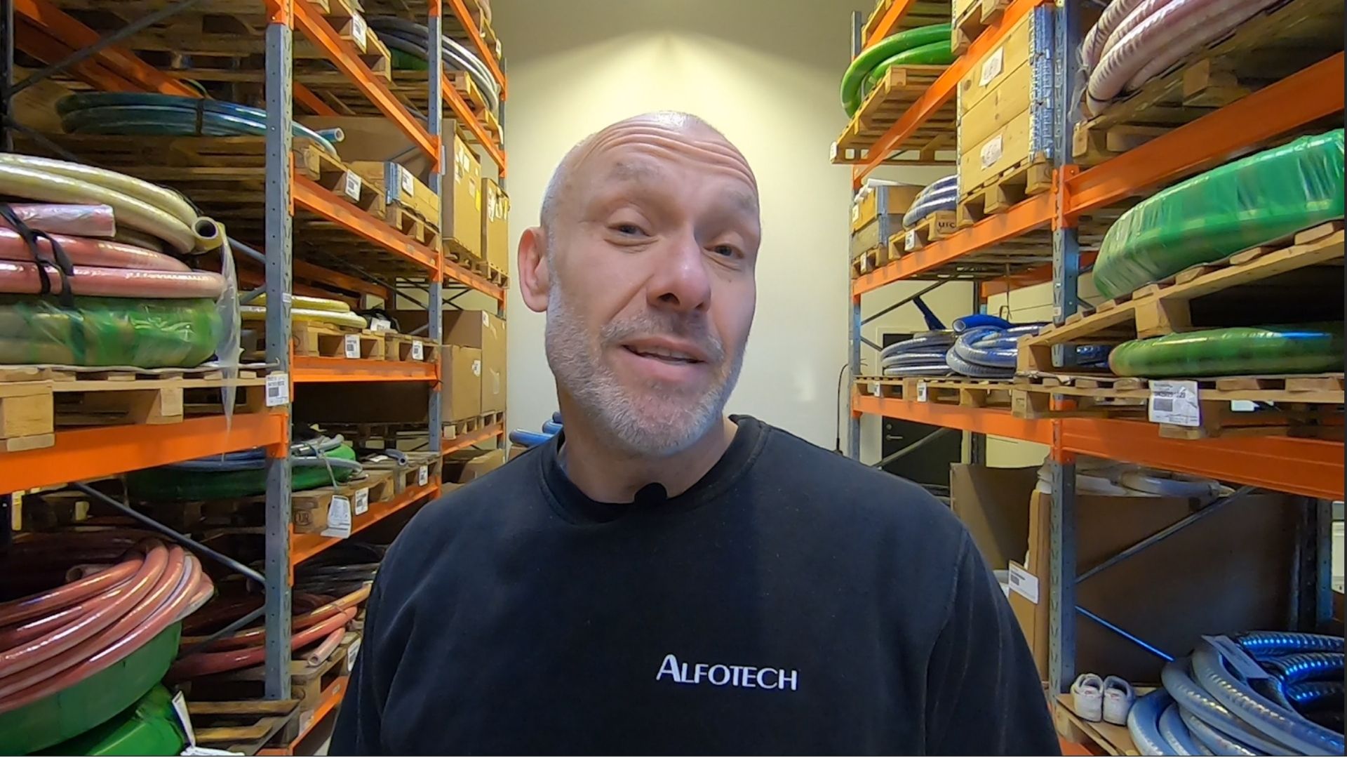 Peter's Week epsiode 1: Behind the scenes at Alfotech