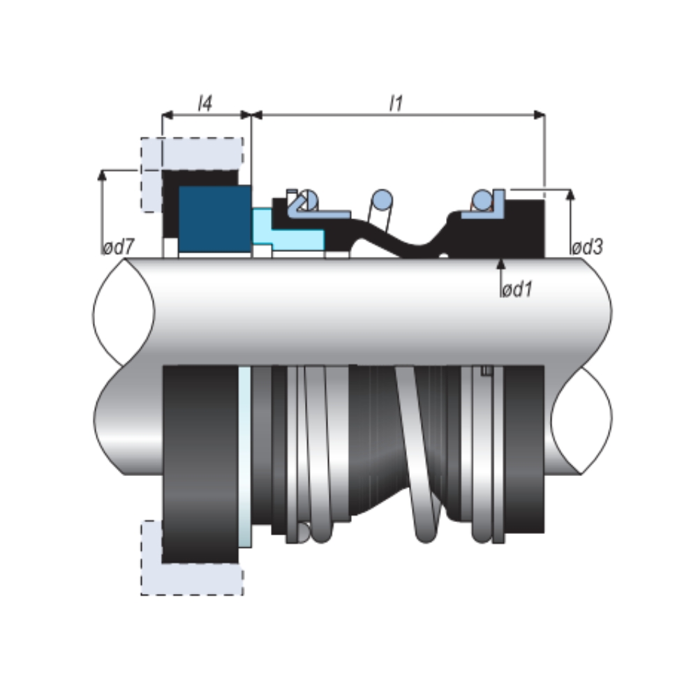 152 HQR mechanical seal