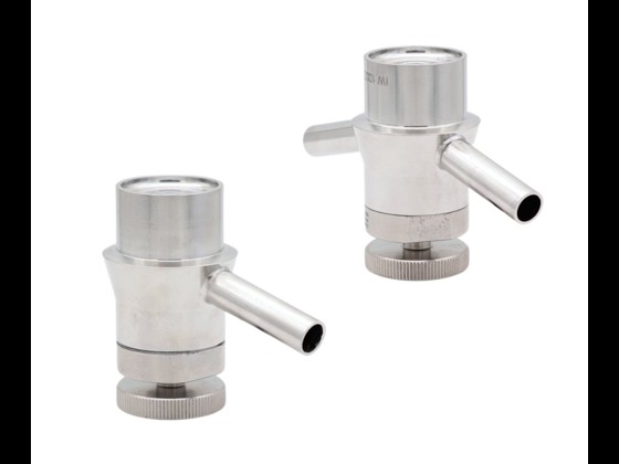 Sample valves made of high-quality steel with surface roughness ≤ 0.8 µ. Available with or without rinse connection for precise sampling. Order now!