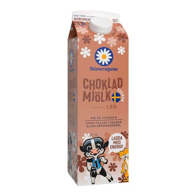 Milk carton from Skånemejerier