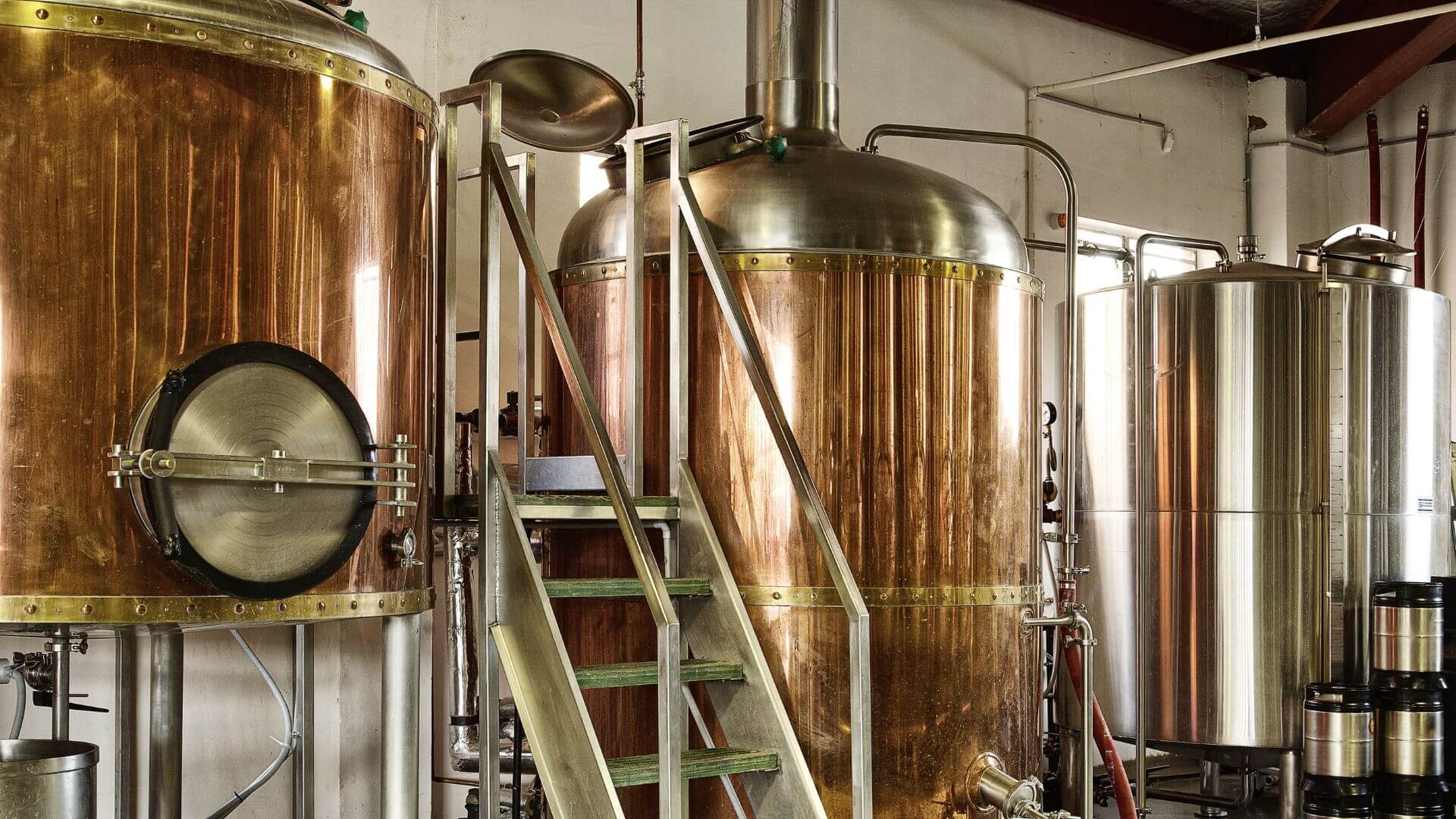 brewery tanks