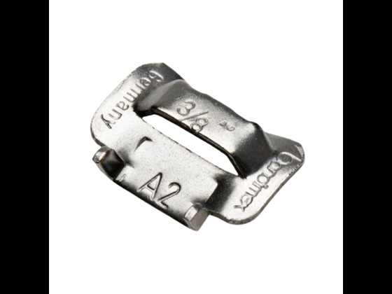 Alfotech's stainless band buckles for Bandimex clamps are of high quality and come in different sizes. Delivered in boxes of 100 pcs. Order them online here.