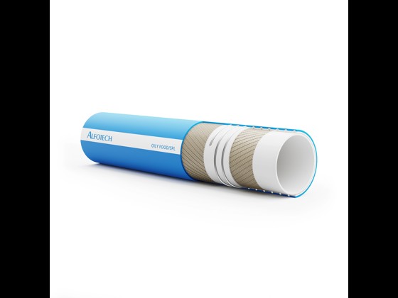 Oily Food/SPL food grade hose designed for oily and fatty media. Withstands temperatures up to 90°C. Order now.