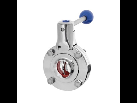 AWH butterfly valve, DIN