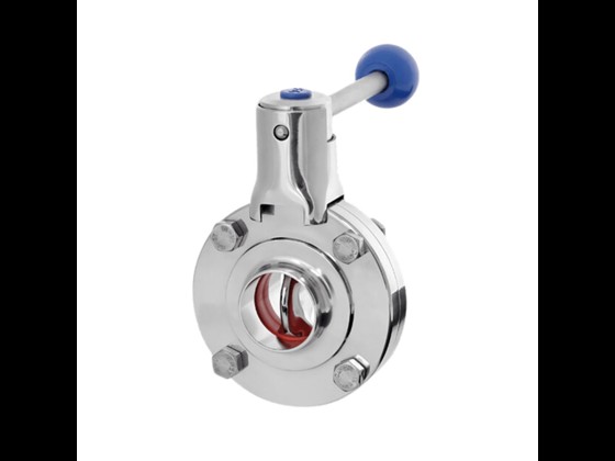AWH butterfly valve, DIN