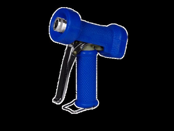 Heavy Duty industrial spray gun, ½ RG nipple, blue