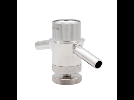 Our sampling valve with flush is made of stainless steel. Available in four different versions with a range of connection types. Order online in our webshop.