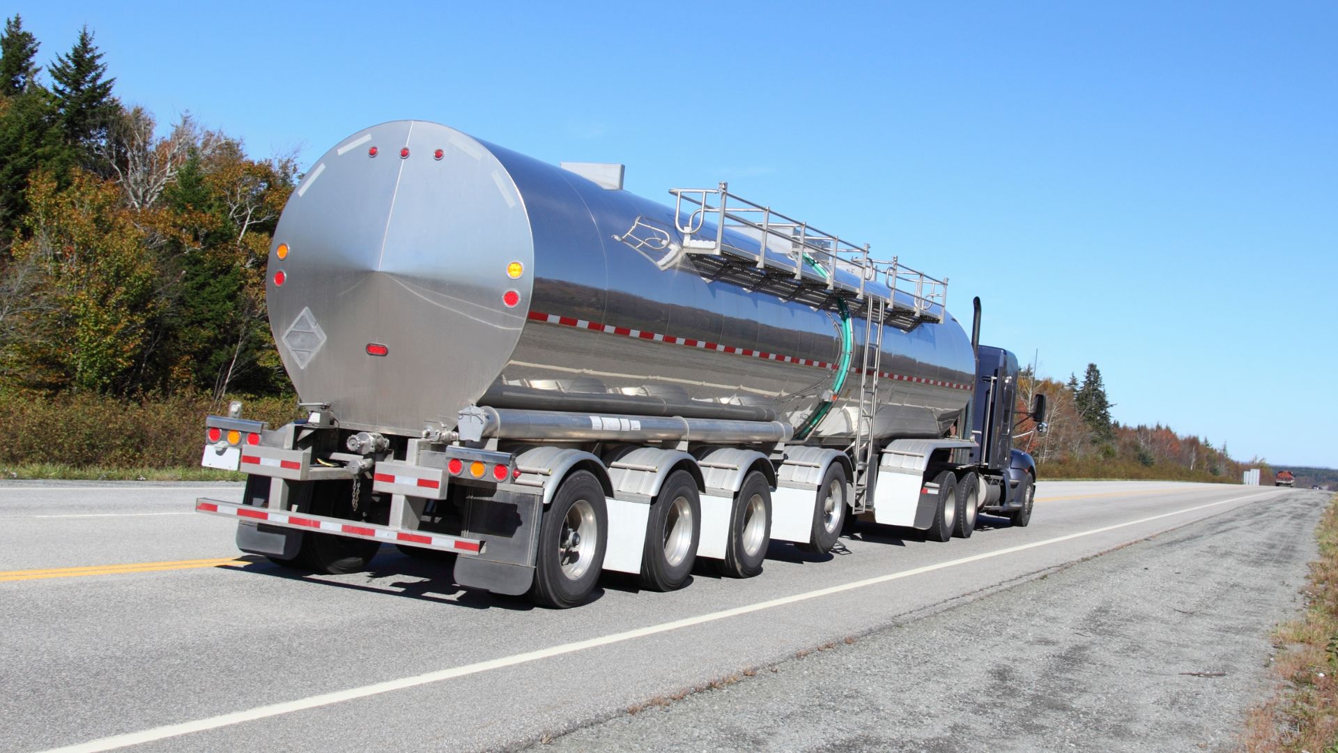 Milk hoses for weighing in raw milk