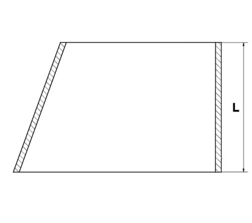Reducer - eccentric, DIN