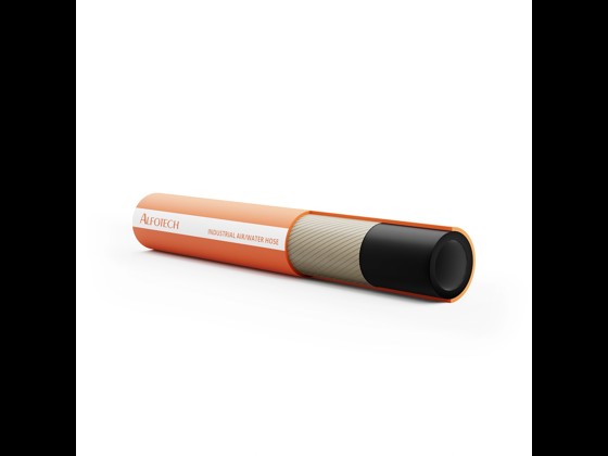 Resistant and flexible hot water hose suitable for both air and hot water. Withstands up to 10 bar and 100°C, ideal for industrial cleaning. Order here!