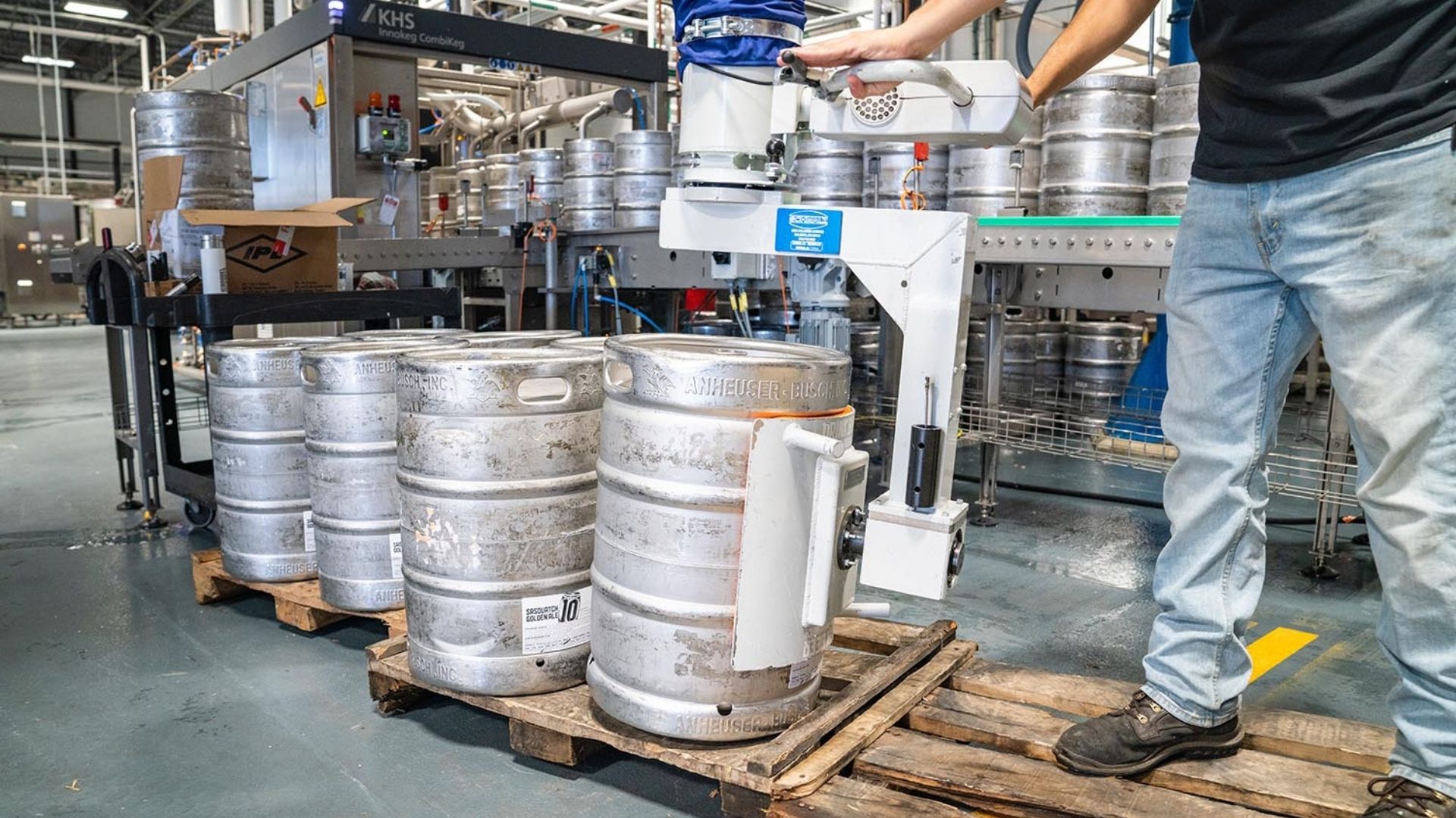 How we helped a major Danish brewery after an accident