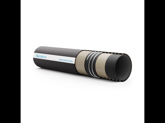 Antistatic and reinforced chemical hose for safe suction and delivery. Ideal for chemicals with medium/low concentration. Order here!