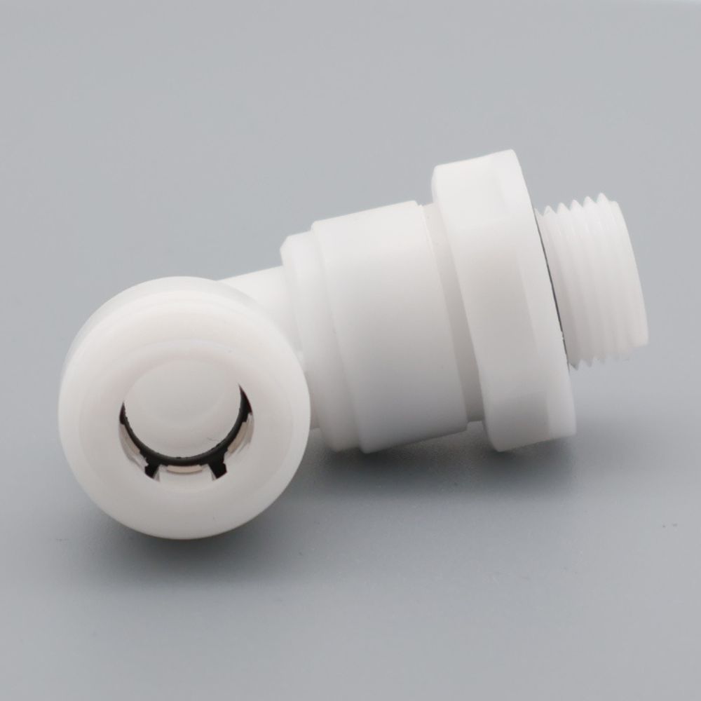 Push-in male swivel elbow, BSPP