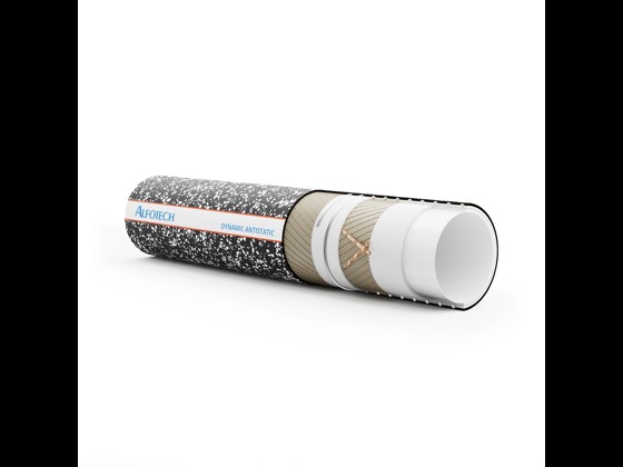 Dynamic Antistatic pharmaceutical hose is designed to handle high temperatures and dynamic loads. Protects against static electricity. Order here!
