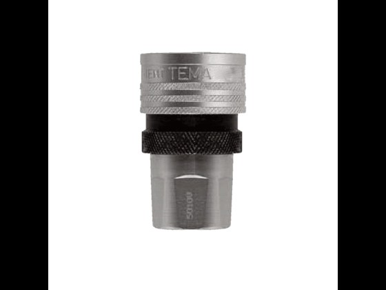 Stainless high-pressure coupling housing for liquids, incl. Viton gasket. KEW compatible. ISO 7241/2-2000. Withstands 300 bar and -25°C to +200°C. Order here!