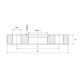 Loose flange, ISO, EN 1092-1 (DIN 2642)