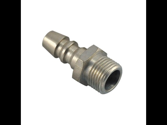 Robust KS compressed air coupling nipple in nickel-plated hardened steel. Supports 35 bar and a maximum working temperature of +80°C. Order here!