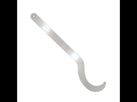 Our hook wrench with fixed universal nose is made of stainless steel AISI 304. Used to tighten nuts on dairy pipe unions. Order quickly and easily!