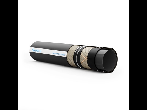 Prochim SPL/10-UPE is an antistatic and ATEX-approved chemical hose ideal for transporting aggressive chemicals and for tanker trucks. Order here!