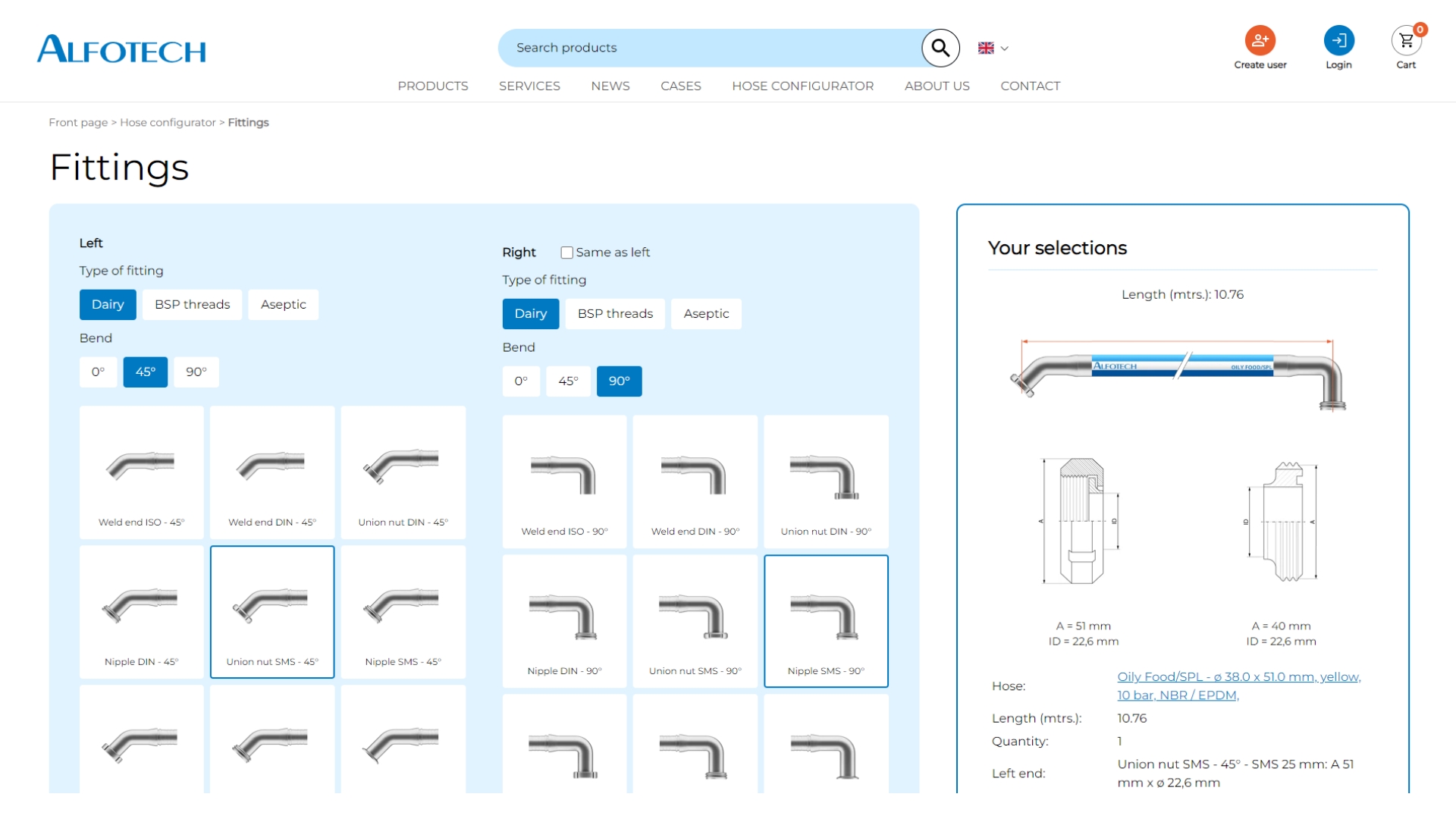 Video quick guide: The hose configurator