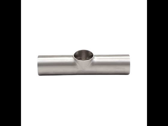 Robust tee, DS/SMS, short. Made of stainless steel AISI 316, stained on the inside and ground on the outside. Comes with smooth ends. Order here!