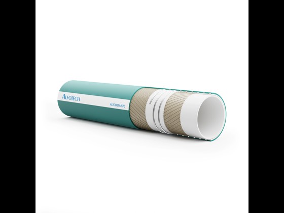 Our Alichem/SPL chemical hose is ideal for CIP cleaning, transporting light chemicals, and non-fatty foods. Order online today!