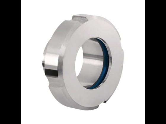 Our sight glass with nut is constructed of borosilicate glass, which provides great strength and stability. Buy sight glass made of stainless steel AISI 316.