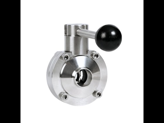 LKB butterfly valve, HNBR gasket, stainless AISI 316