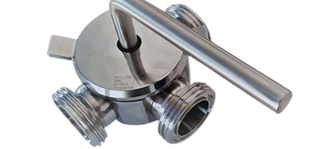 Manuel 3-way plug valve - your reliable solution!