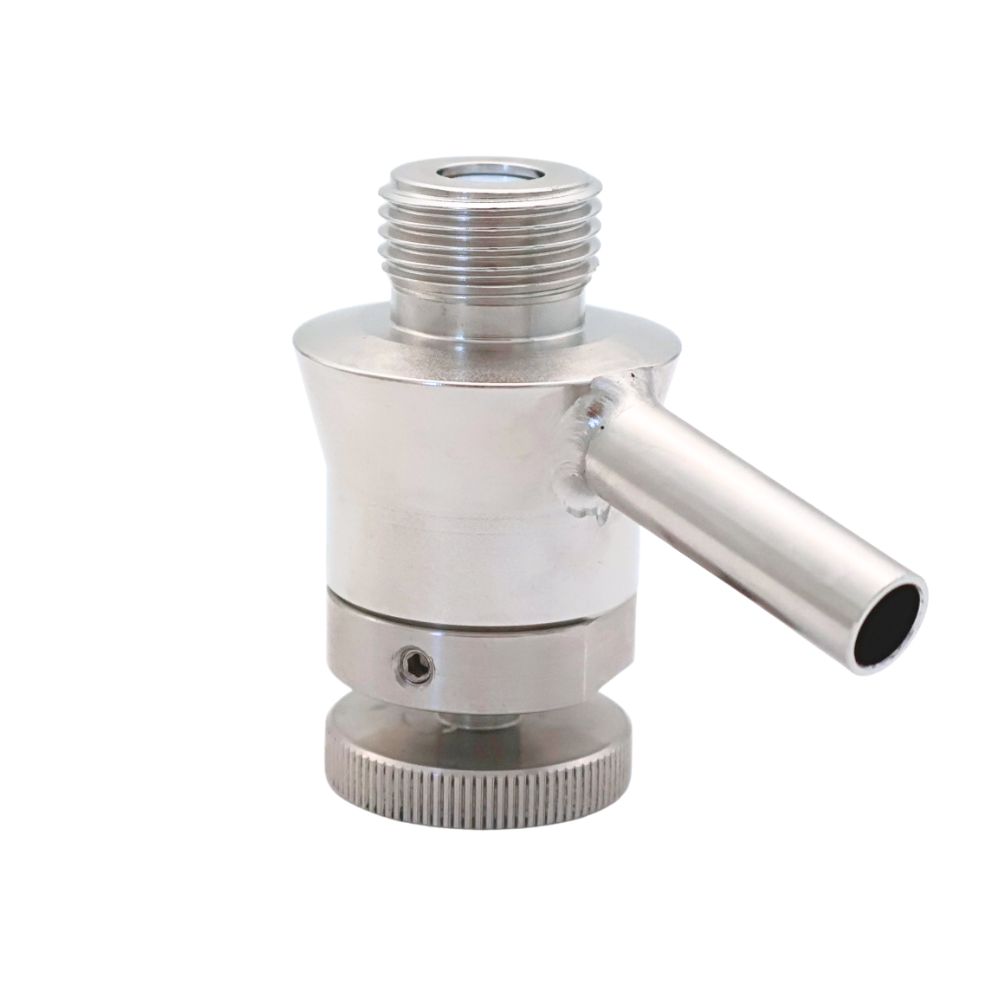 Sampling valve without rinsing connection, BSP nipple