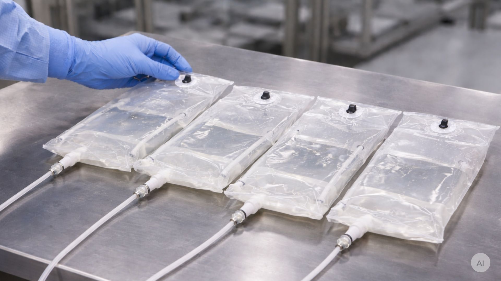 Single-use without compromise: Safe media transfer with platinum-cured silicone