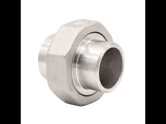 Choose a corrosion-resistant AISI 316 union with conical seal and weld end, perfect for food industry applications. Order now!