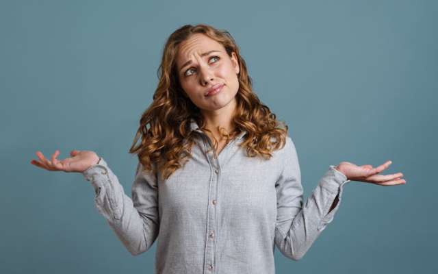 woman wondering