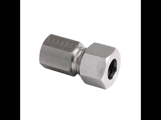 Stainless male connector with female BSP thread, ideal for food applications. Resistant to wear and corrosion. Order here!