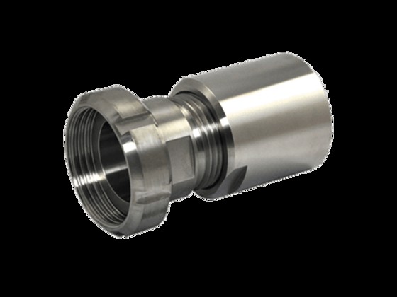 Alfotech's SMS union nut is made of high quality stainless steel. Supports connections between 25.0 mm and up to 76.0 mm. Order via our webshop here.
