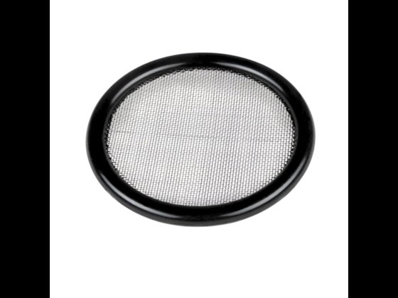 DIN union gasket with screen
