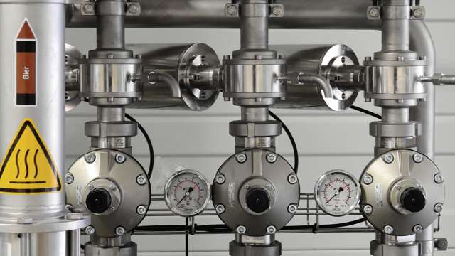 pipe system for beer