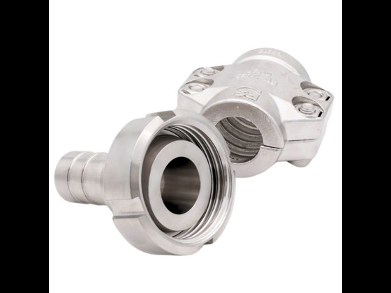 Alfotech's DIN nut is made of stainless steel in very high quality. Supports connections between DIN 25 and DIN 100. Order via our webshop here.