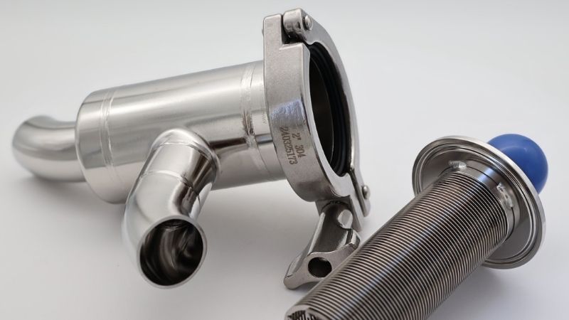 Y-strainer + filter insert