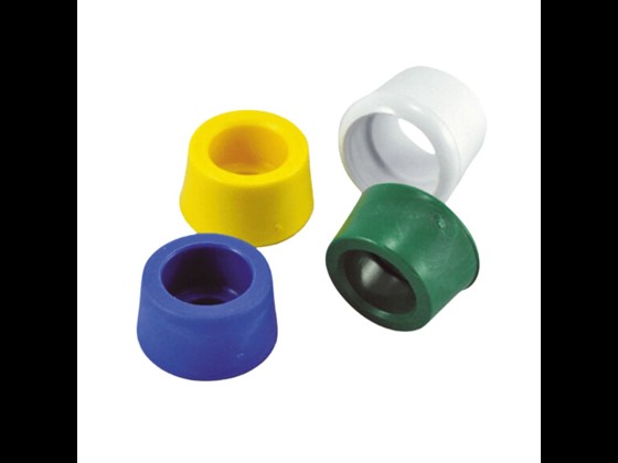 Colour codes for easy identification of nozzles on foam systems. Easy to install and highly wear-resistant. Made of impact-resistant plastic. Order today!
