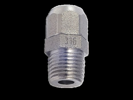 Push-on male connector, BSPT