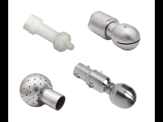 Stainless and user-friendly spray balls and rotary nozzles of top quality for optimal tank cleaning. Suitable for various demanding tasks. Order here!
