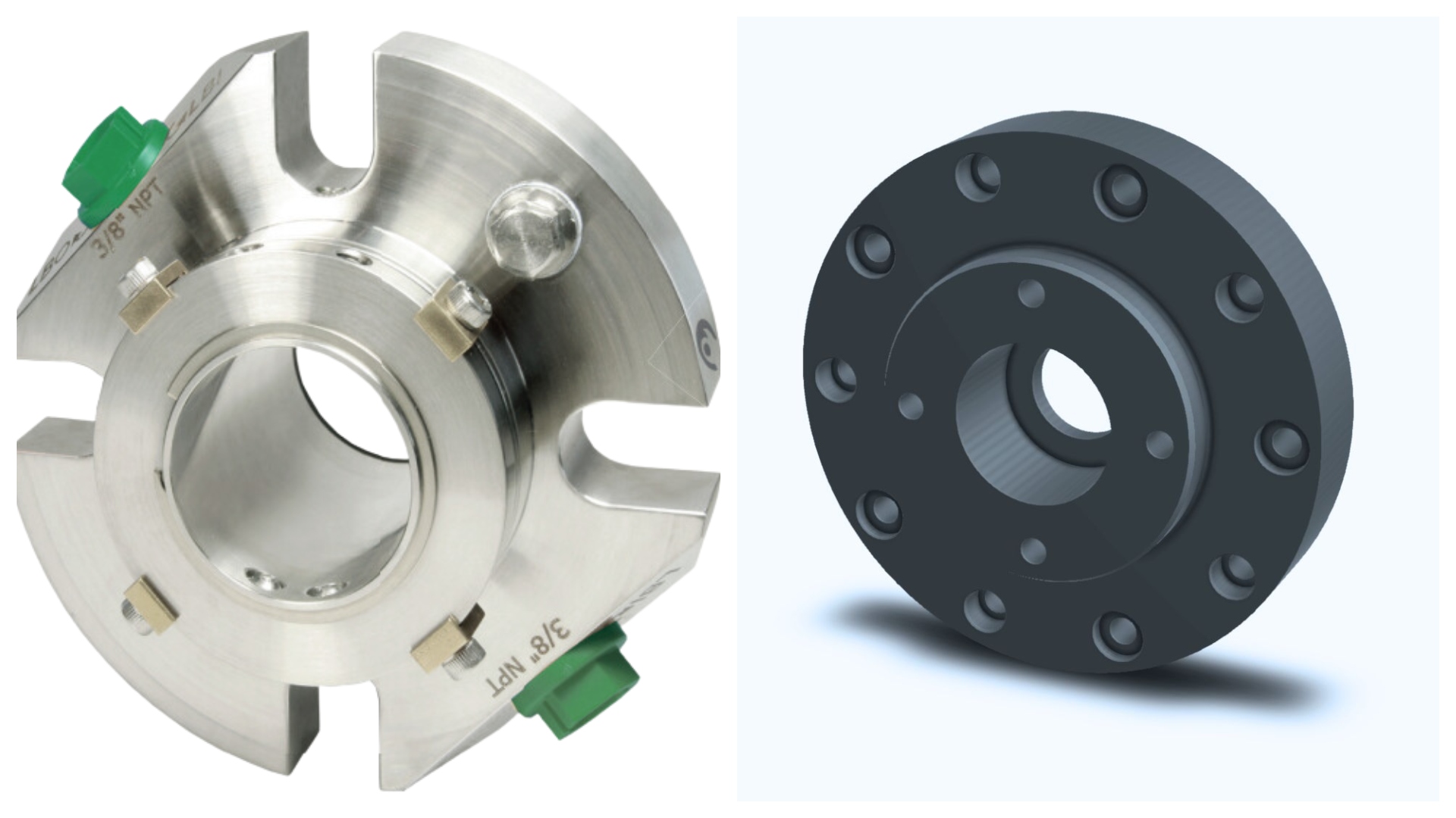 Quick 3D scanning and flawless custom flange