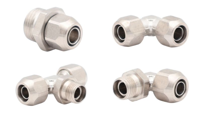 push-on fittings collage