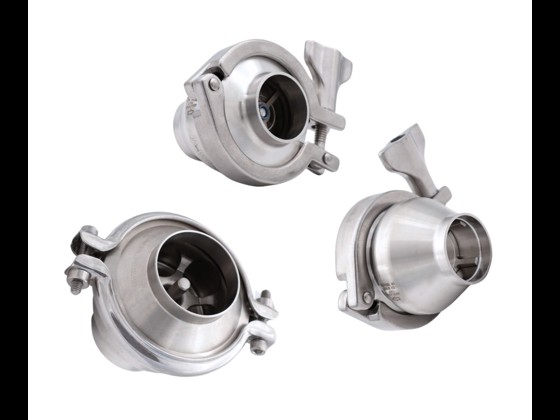 Find non-return valves for dairy pipe installations from Alfotech here. With our non-return valves you can prevent backflow in your pipes.