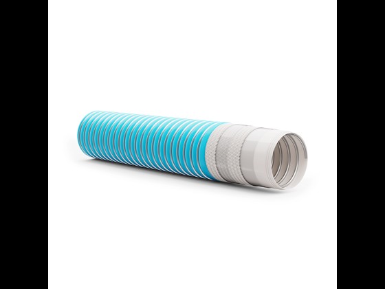 Antistatic and durable Food 500 composite hose for transporting liquids and powders. Perfect for industrial use. Order here!