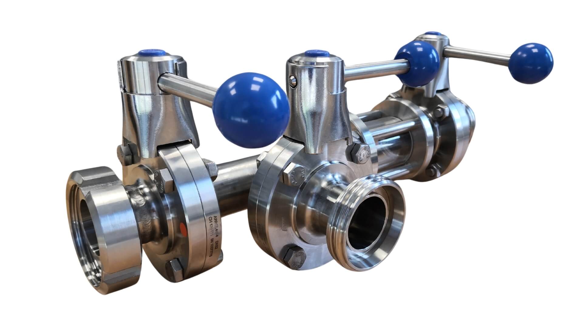Case: Butterfly valve system with sight glass